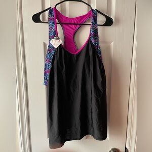 NWT ZeroXposur Tankini size 2X